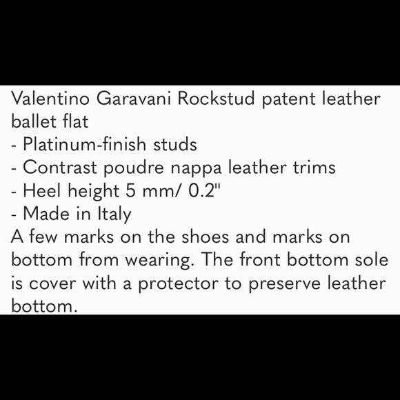 Authentic Valentino nude flats 39 - Picture 2 of 8